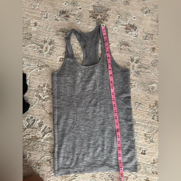 Lululemon Swiftly Tech Racerback Heathered Black - Picture 6 of 6